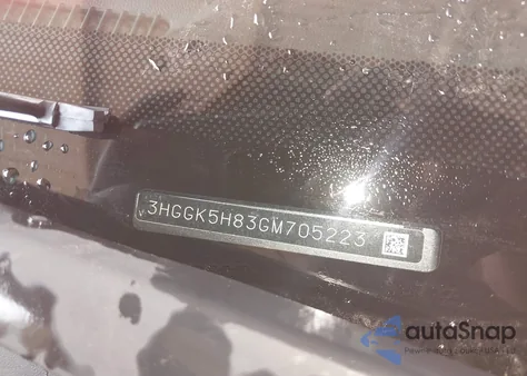 2016 Honda Fit Ex-L из США, поврежденный, VIN 3HGGK5H83GM705223